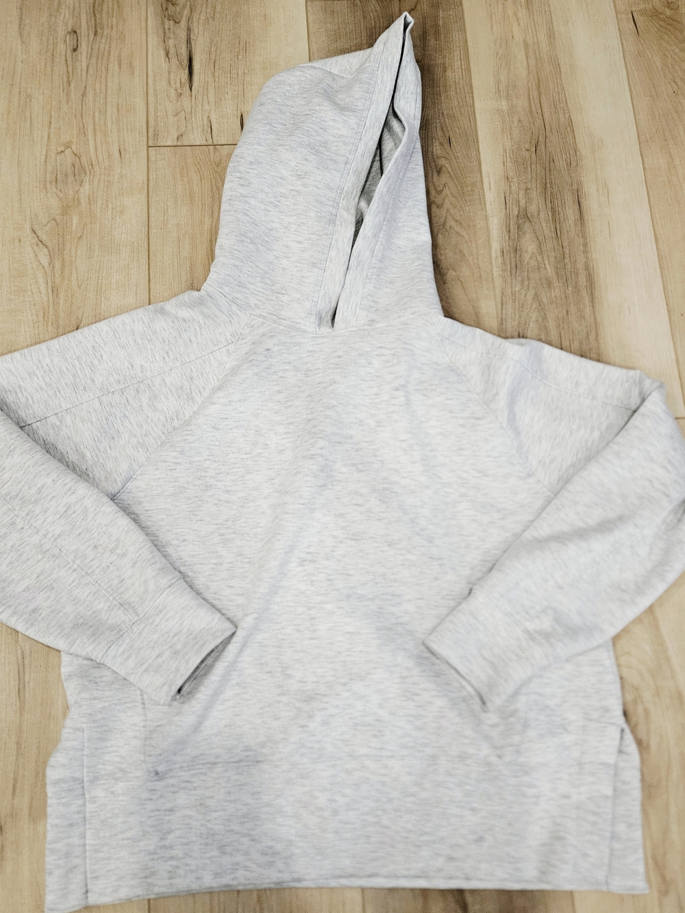 Yogalicious Light Grey Women's Pullover Hoodie